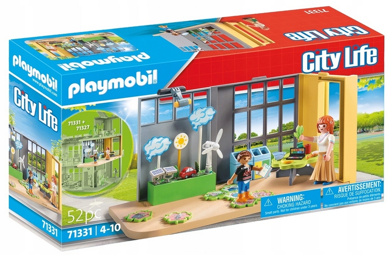 PLAYMOBIL ŠKOLSKÁ PRÍSTAVBA ŽIVOTNÉ PROSTREDIE 71331
